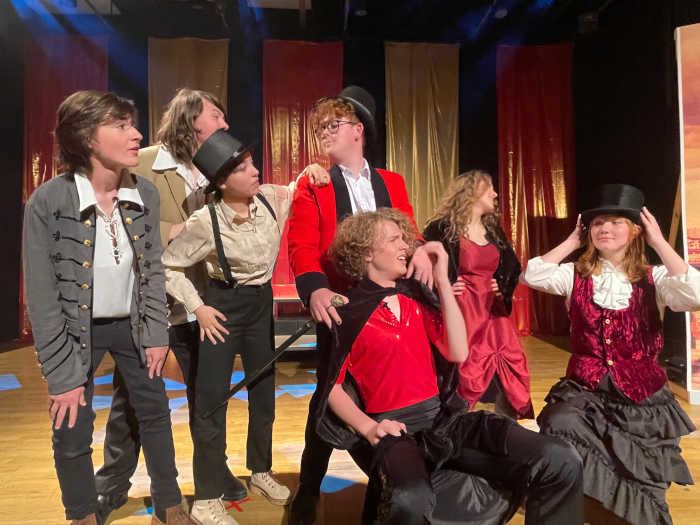 Shakers musical theatre class for ages 11 to 19 at KSPA in Whitstable